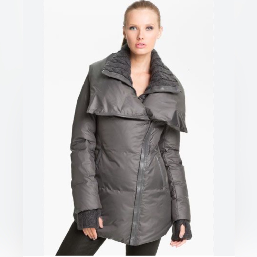 Mackage Women's Down Kay Knit Collar Jacket